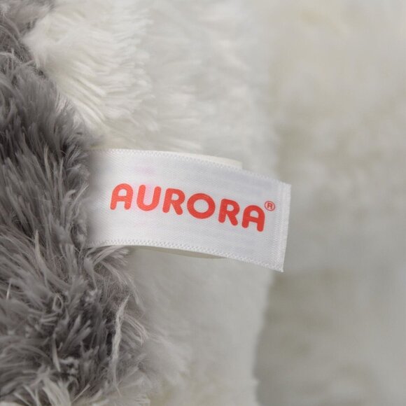 Aurora World Siberian Husky Plush Toy Stuffed Animal Blue Eye Gray White 14" - Picture 5 of 7